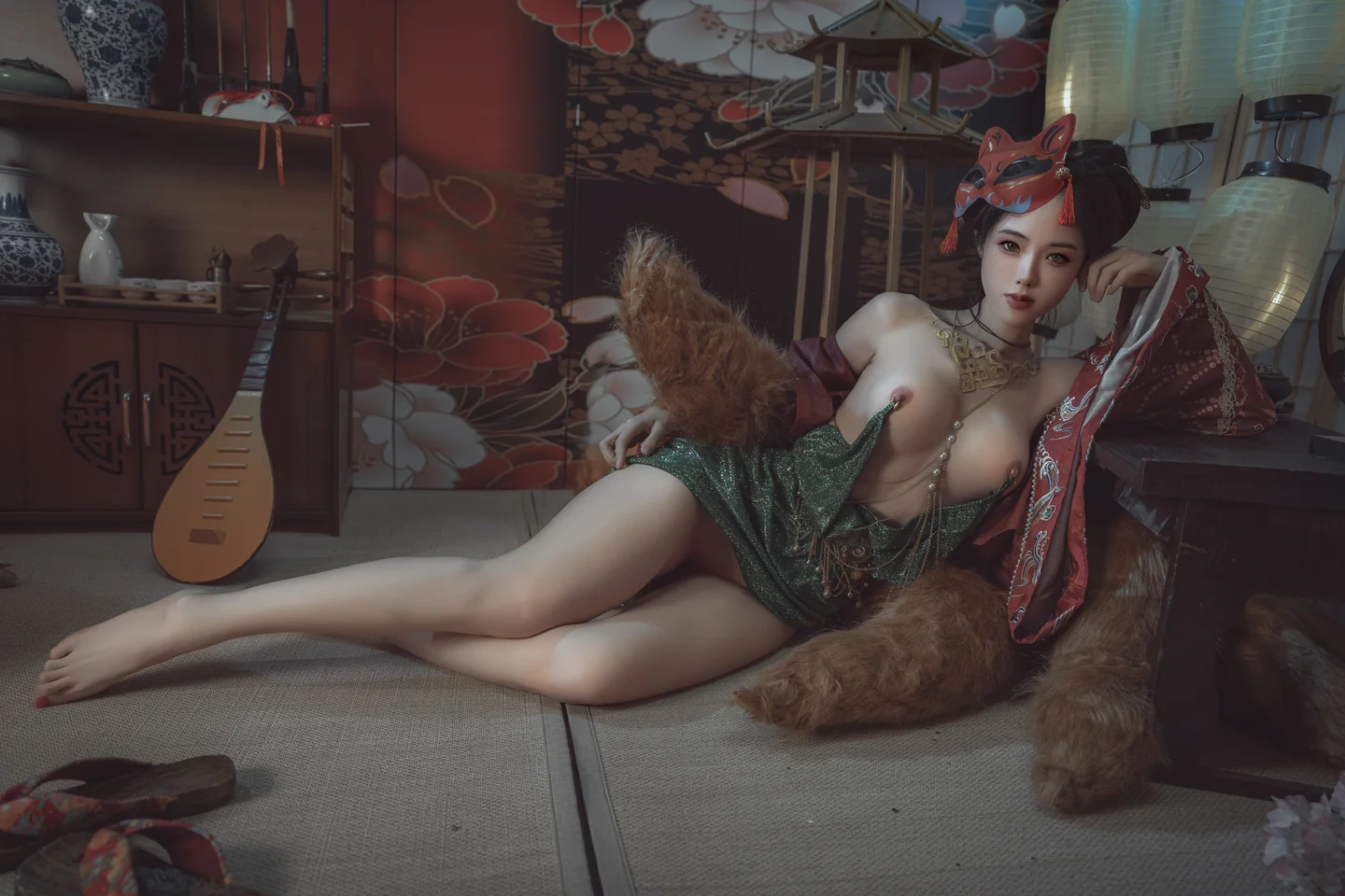 钛合金TiTi - 青丘赤狐 [64P-825MB] tg@simisebaisi 【丝足阁】054.webp